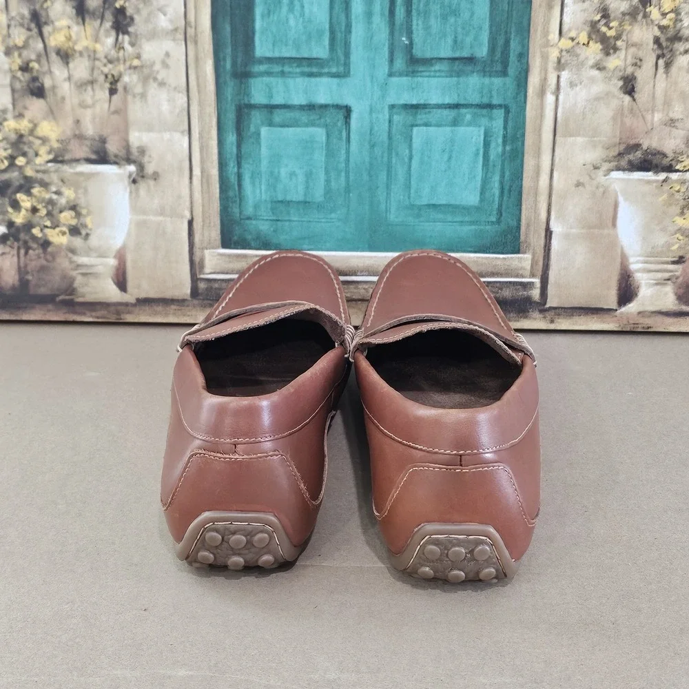 Florsheim Throttle Penny Loafer Cognac Brown Men  Size 9 M  11845 225